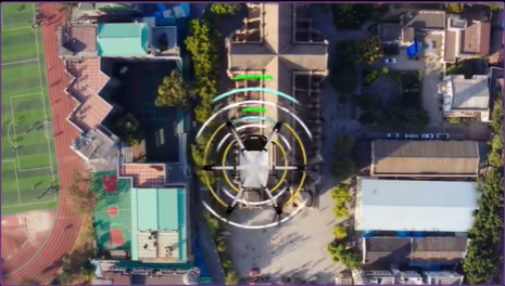 全空间立体传感：360°×360°立体感知系统